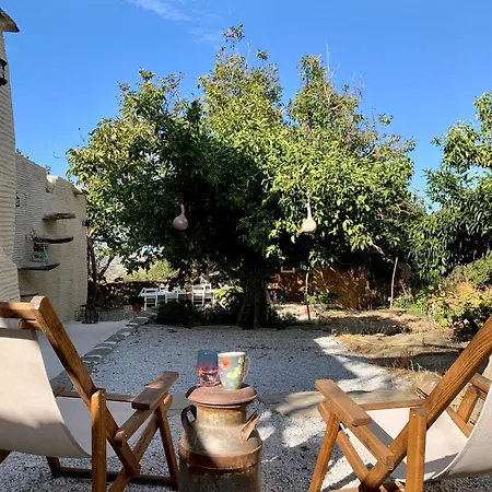 Παραδοσιακός Πέτρινος Ξενώνας Σε Φάρμα *